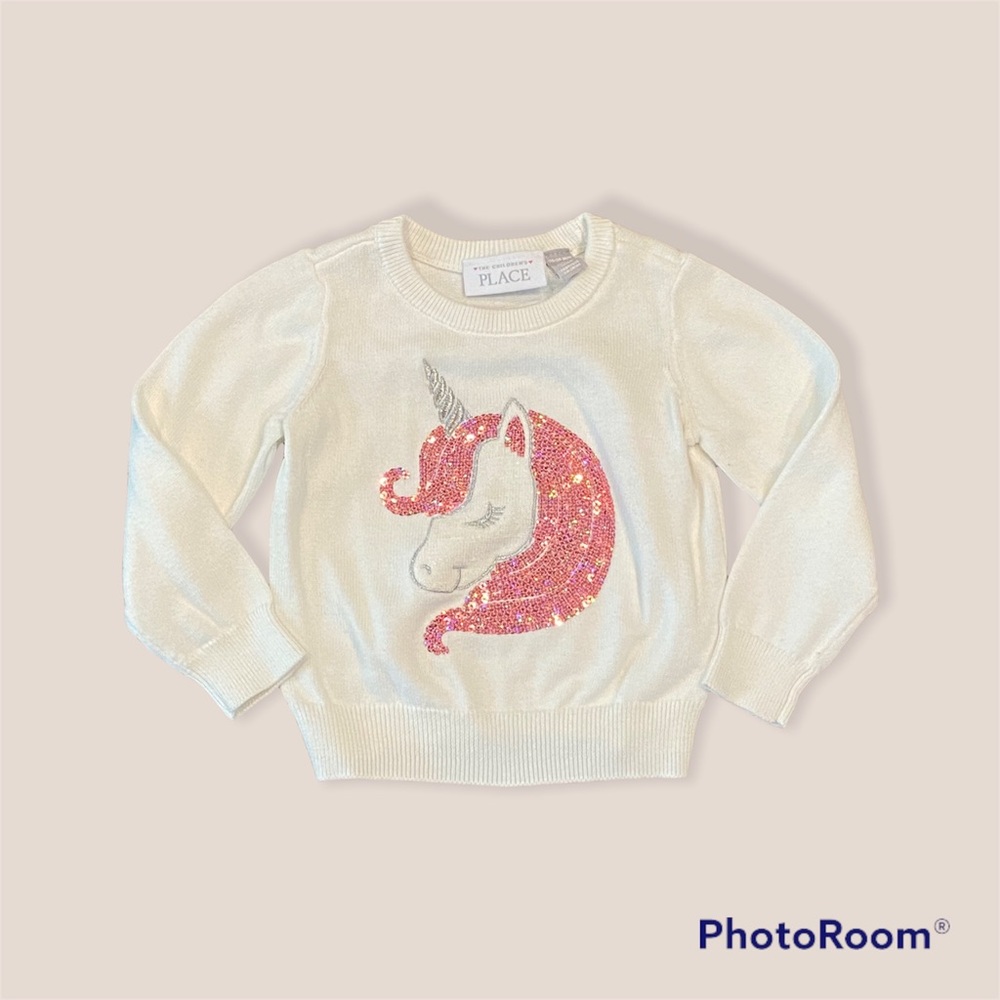 Children’s Place unicorn sweater